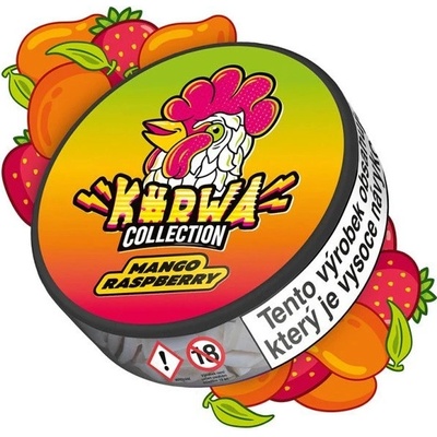 Kurwa Collection nikotinové sáčky mango raspberry 18 mg 20 sáčků – Zboží Dáma