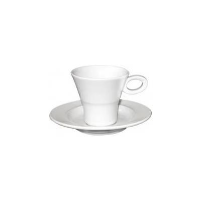 Horecano - Порцеланова чаша чай с чинийка 280мл (PV-159) - Китайски порцелан (016743)