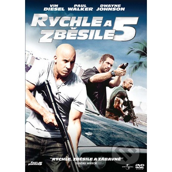 Rychle a zběsile 5 DVD
