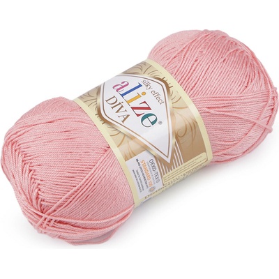 Pletací příze Alize Diva 100 g Varianta: 4 (363) pudrová, Balení: 1 ks 55746/140783/257091