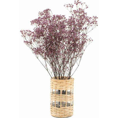 Stabilizované kvety Gypsophila - fialová