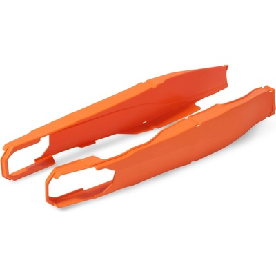 POLISPORT kryt zadní vidlice KTM KTM 1250/200/250/300 EXC 12-19, 250/350/450/500 EXCF 12-19 (PDS), barva oranžová