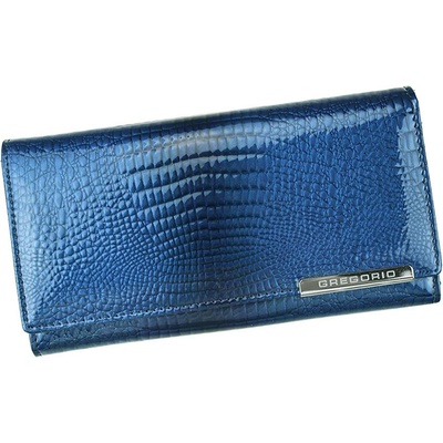 Gregorio dámska kožená peňaženka modrá