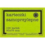 Ziemia Obiecana Adhesive Notes Fluo 50x75mm 100K green