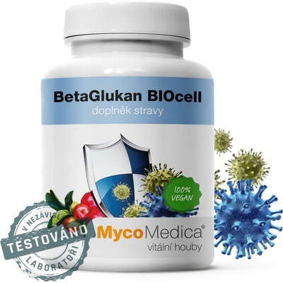 MycoMedica BetaGlukan BIOcell 90 želatinových kapsúl