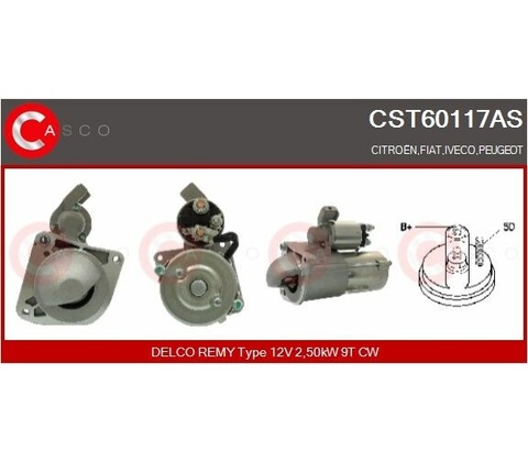 Štartér CASCO CST60117AS