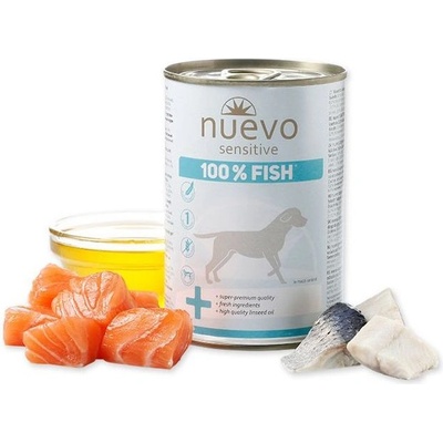 nuevo Кучешка храна Sensitive FISH 375 г