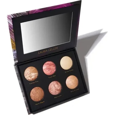 Laura Geller Палитра за гримиране Laura Geller Cheek to Chic Tropical Glow Face Palette (849154063956)