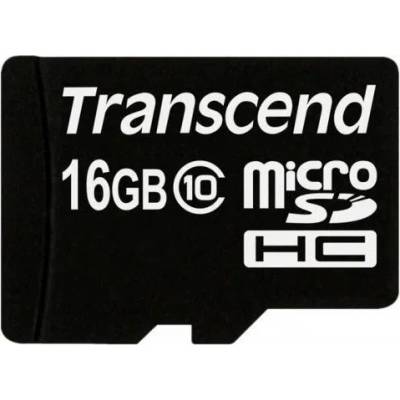 Карта памет Transcend MicroSDHC, 16GB, Class 10 (TS16GUSDC10) (TS16GUSDC10)