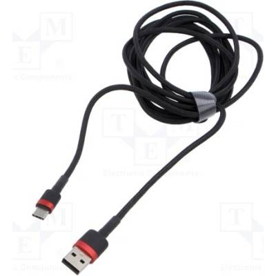 Baseus CATKLF-U91 High Speed,USB 2.0, USB A vidlice,USB C vidlice, 3m