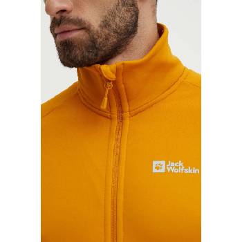 Jack Wolfskin Спортен суичър Jack Wolfskin Baiselberg в оранжево с изчистен дизайн (1711381)