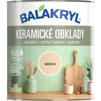 Balakryl Keramické Obklady béžová 0,75l