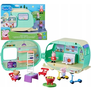 Hasbro Prasátko Peppa Karavan + figurky F8863