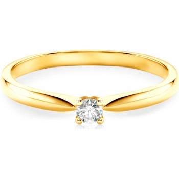 SAVICKI Годежен пръстен Solitaire: бяло злато. диамант