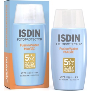 ISDIN Fusion Water Magic SPF 50 Sun Cream Face - Daily Sun Protection & Moisture - Ultralight, Instantly Absorbed, 50ml - 8470001748577