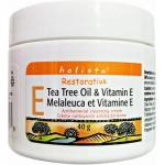 Natural Factors Антибактериален крем - Чаено дърво и Витамин Е Holista, 40 g Natural Factors (0374 HHC)