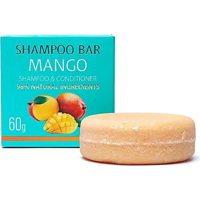 Saules Prírodný tuhý šampón mango na všetky typy vlasov 60g