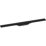 Hansgrohe RainDrain Flex капак за сифон за душ, регулируем, матово черен, 80 см (56044670)