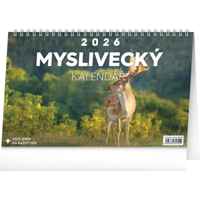 Myslivecký stolní 2026