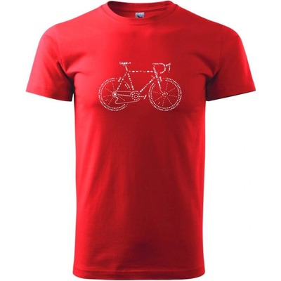 Bicykel názvy pánske tričko červené