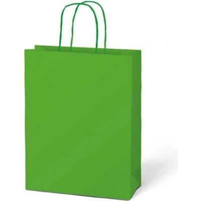 MFP Taška dárková T5 kraft 260x320x100 zelená