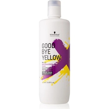 Schwarzkopf Good Bye Yellow Neutralizing Wash Shampoo 1000 ml
