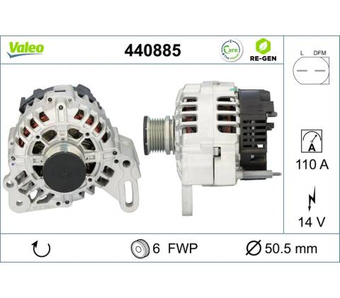 Alternátor VALEO 440885