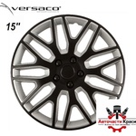 Versaco Тасове за джанти 15'' Versaco Dakar BlackSilver (56176) - avtochastikrasi