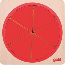 Goki puzzle kruh zlomky
