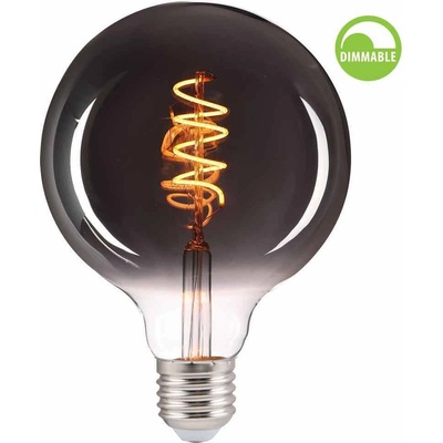VIVALUX LED КРУШКА VIVALUX FLICK SMOKE LED FILAMENT 4W E27 100Lm GLOBE 1800K (VIV004776)