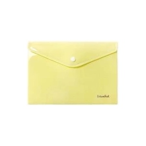 Biurfol Plastic briefcase for latch A5 yellow Desk fol (TKP-A5-03)