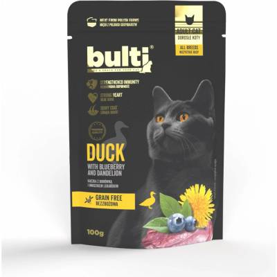 BULTI Superfoods Duck mince with blueberries and dandelion Mono 100 g