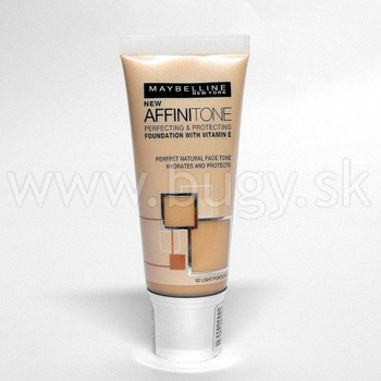 Maybelline Affinitone hydratačný make-up 2 light porcelain 30 ml