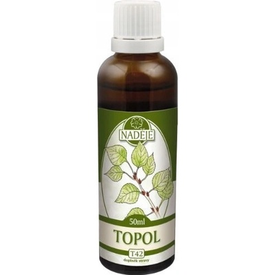 Naděje Topoľ tinktúra z bylín T42 50 ml