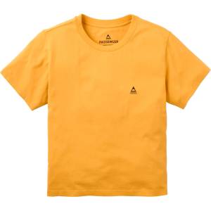 Passenger Дамска тениска Passenger Women's Classic Recycled Cotton T-Shirt - Spruce Yellow (916-4416-0313)