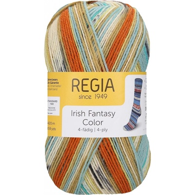 Regia 4-Ply Irish Fantasy Color 3090 Sea Weed