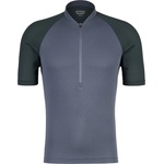 Stoic Мъжка фланелка с къс ръкав за колоездене Stoic LofsdalenSt. Bike Jersey Cycling jersey - Black / Midnight Grey - размер XXL (056-3755-0115)
