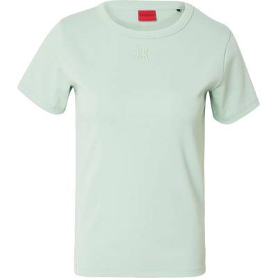 HUGO Тениска 'Deloris' зелено, размер XL