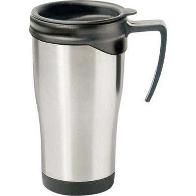 Mato termohrnek nerezová ocel kartáčovaná 400 ml černá