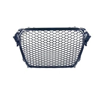 Решетка без емблема за Audi A4 B8 (2011-2014) - RS Look - Черна