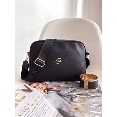 Grosso Čierna crossbody kabelka NajkrajšieKabelky.sk