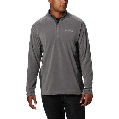 Columbia Мъжки поларен пуловер Columbia Klamath Range II Half Zip Fleece jumper - City Grey / Shark (005-0759-2412)