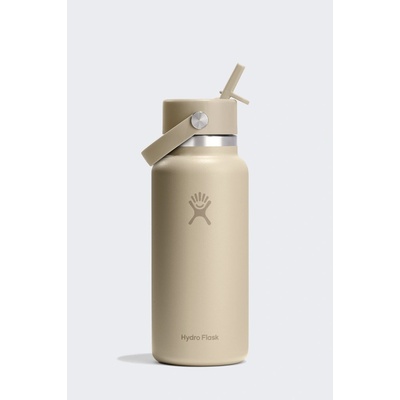 Hydro Flask Termoláhev se slámkou 946 ml hnědá