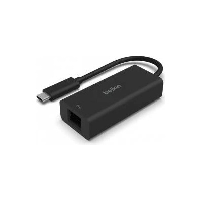 Belkin USB C към Ethernet адаптер, Belkin, 2, 5 Gb, черен