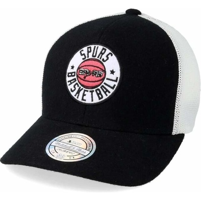 San Antonio Spurs Hwc Patch Black/White 110 Adjustable Mitchell & Ness