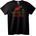 NOONEBRAND Тениска Помощник на Санта - M, Black