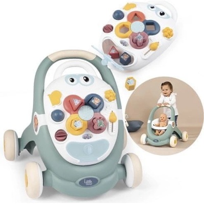 LEBULA Interaktivní SMOBY Little Walker 3v1 Pushher