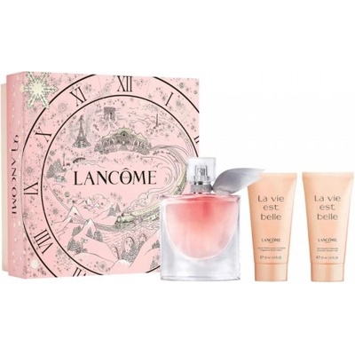 Lancome Lancome La Vie Est Belle - Подаръчен комплект за жени : Парфюм ЕДП 50 мл + Боди лосион 50 мл + душ гел 50 мл