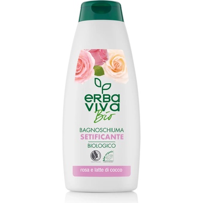 Erba Viva Bio Хидратиращ душ гел с роза и кокосово мляко Erba Viva Bio 500 мл