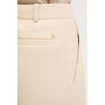 HUGO официален панталон дамски с добавен лен Halati (50559839)